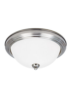 Geary Three Light Flush Mount in Brushed Nickel (1|77065EN3-962)