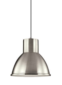 Division Street One Light Pendant in Brushed Nickel (1|6517401EN3-962)