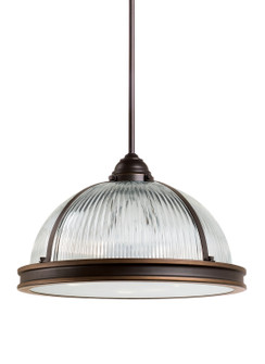 Pratt Street Prismatic Three Light Pendant in Autumn Bronze (1|65062EN3-715)