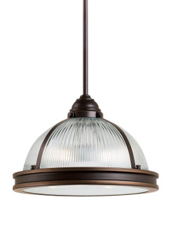 Pratt Street Prismatic Two Light Pendant in Autumn Bronze (1|65061EN3-715)