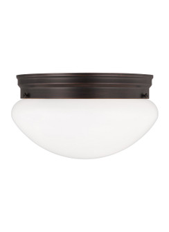 Webster Two Light Flush Mount in Bronze (1|5328-710)