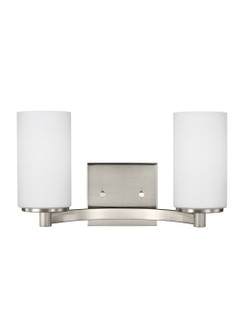 Hettinger Two Light Wall / Bath in Brushed Nickel (1|4439102-962)
