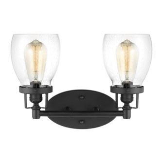 Belton Two Light Wall / Bath in Midnight Black (1|4414502-112)