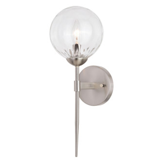 Olson One Light Wall Sconce in Satin Nickel (63|W0409)