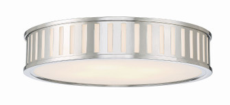 Kendal Four Light Flush Mount in Polished Nickel (60|KEN-8305-PN)