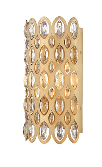 Dealey Two Light Wall Sconce in Heirloom Brass (224|822-2S-HB)