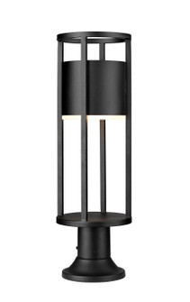 Luca LED Outdoor Pier Mounted Fixture in Black (224|517PHM-553PM-BK-LED)