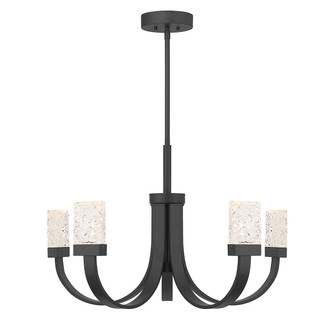 Kahn LED Chandelier in Matte Black (51|1-6620-6-89)