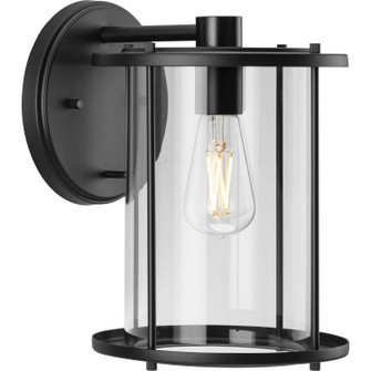 Gunther One Light Outdoor Wall Lantern in Matte Black (54|P560058-31M)