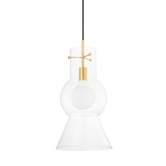 Mirabel One Light Pendant in Aged Brass (428|H702701L-AGB)