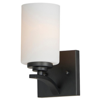 Deven One Light Wall Sconce in Black (16|20030SWBK)