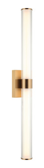 Macie LED Vanity in Aged Gold Brass (423|S06432AG)