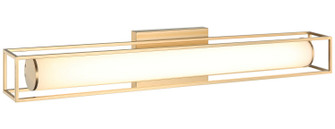 Flannigan LED Vanity in Aged Gold Brass (423|S02326AG)