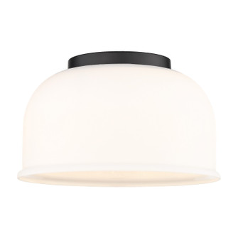 Downtown Urban Glass in Cased Matte White Kahana (405|G239-15WH)