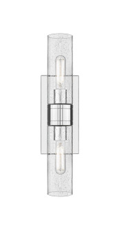 Downtown Urban Two Light Bath Vanity in Polished Chrome (405|617-2W-PC-G617-8SDY)