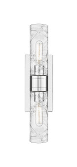 Downtown Urban Two Light Bath Vanity in Polished Chrome (405|617-2W-PC-G617-8DE)