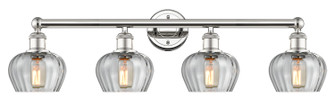 Edison Four Light Bath Vanity in Polished Nickel (405|616-4W-PN-G92)