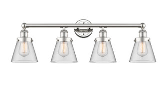 Edison Four Light Bath Vanity in Polished Nickel (405|616-4W-PN-G62)