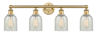 Edison Four Light Bath Vanity in Brushed Brass (405|616-4W-BB-G2511)
