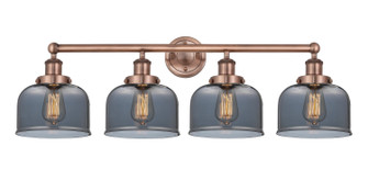 Edison Four Light Bath Vanity in Antique Copper (405|616-4W-AC-G73)