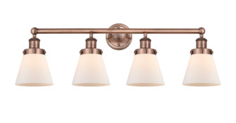 Edison Four Light Bath Vanity in Antique Copper (405|616-4W-AC-G61)