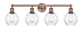 Edison Four Light Bath Vanity in Antique Copper (405|616-4W-AC-G362)