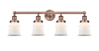 Edison Four Light Bath Vanity in Antique Copper (405|616-4W-AC-G181S)