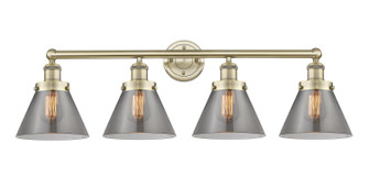 Edison Four Light Bath Vanity in Antique Brass (405|616-4W-AB-G43)