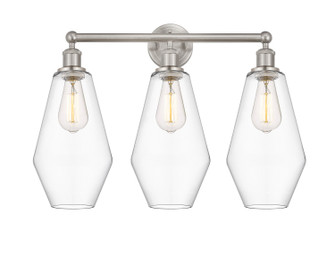 Edison Three Light Bath Vanity in Satin Nickel (405|616-3W-SN-G652-7)