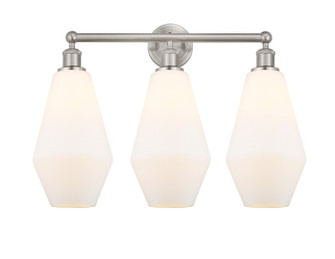 Edison Three Light Bath Vanity in Satin Nickel (405|616-3W-SN-G651-7)