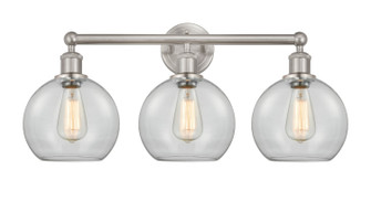 Edison Three Light Bath Vanity in Satin Nickel (405|616-3W-SN-G122-8)