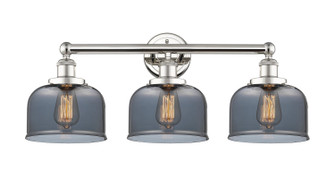 Edison Three Light Bath Vanity in Polished Nickel (405|616-3W-PN-G73)