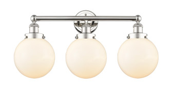 Edison Three Light Bath Vanity in Polished Nickel (405|616-3W-PN-G201-8)