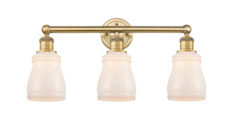 Edison Three Light Bath Vanity in Brushed Brass (405|616-3W-BB-G391)