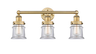 Edison Three Light Bath Vanity in Brushed Brass (405|616-3W-BB-G182S)