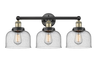 Edison Three Light Bath Vanity in Black Antique Brass (405|616-3W-BAB-G74)