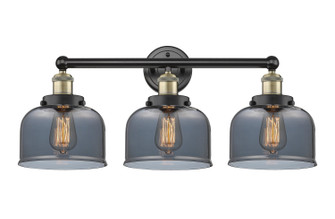 Edison Three Light Bath Vanity in Black Antique Brass (405|616-3W-BAB-G73)