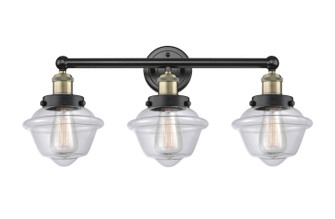Edison Three Light Bath Vanity in Black Antique Brass (405|616-3W-BAB-G532)