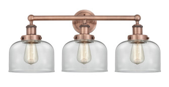 Edison Three Light Bath Vanity in Antique Copper (405|616-3W-AC-G72)