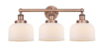 Edison Three Light Bath Vanity in Antique Copper (405|616-3W-AC-G71)
