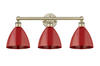 Edison Three Light Bath Vanity in Antique Brass (405|616-3W-AB-MBD-75-RD)