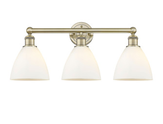 Edison Three Light Bath Vanity in Antique Brass (405|616-3W-AB-GBD-751)