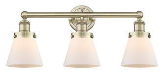 Edison Three Light Bath Vanity in Antique Brass (405|616-3W-AB-G61)