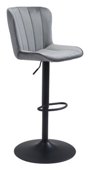 Tarley Bar Chair in Gray, Black (339|109046)
