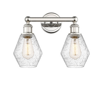 Edison Two Light Bath Vanity in Polished Nickel (405|616-2W-PN-G654-6)