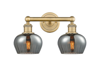 Edison Two Light Bath Vanity in Brushed Brass (405|616-2W-BB-G93)