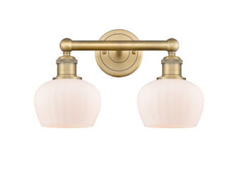 Edison Two Light Bath Vanity in Brushed Brass (405|616-2W-BB-G91)