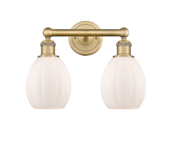 Edison Two Light Bath Vanity in Brushed Brass (405|616-2W-BB-G81)