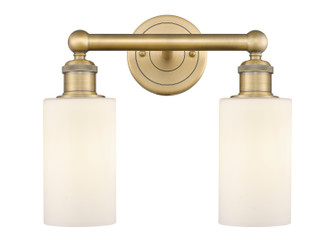 Edison Two Light Bath Vanity in Brushed Brass (405|616-2W-BB-G801)