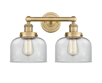 Edison Two Light Bath Vanity in Brushed Brass (405|616-2W-BB-G72)